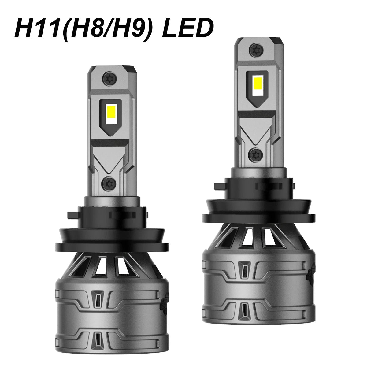 H8 H9 H11 LED Headlight Bulbs for Low Beam Conversion Kit (13000LM)