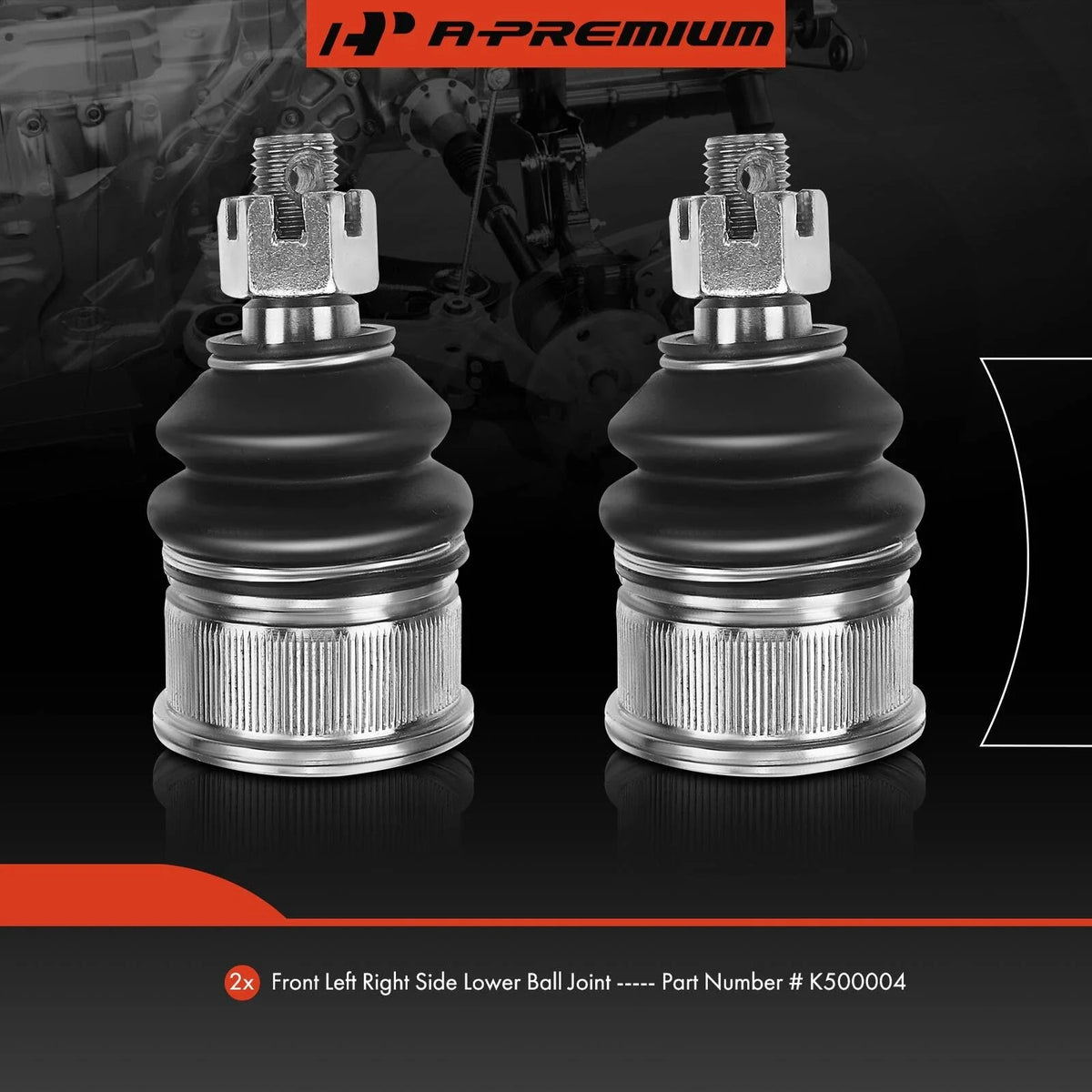 2 Pack Front Ball Joints for Honda Element (2003-2011)