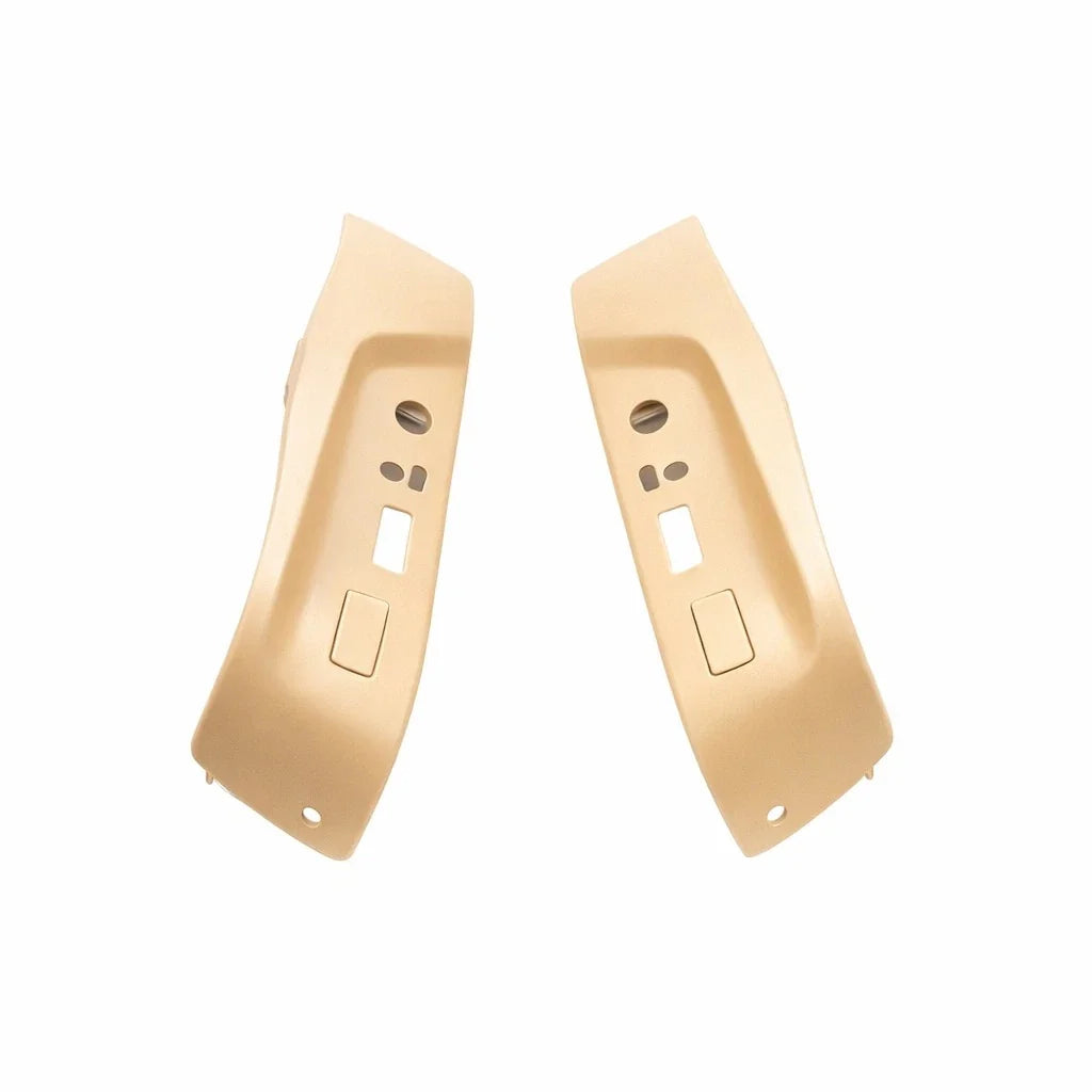 Set of 2 Front Lower Outer Seat Switch Covers for BMW 540i 52107058011