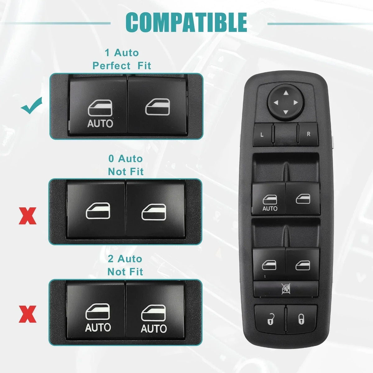 Power Window Switch for Journey (2011-2020) Dodge
