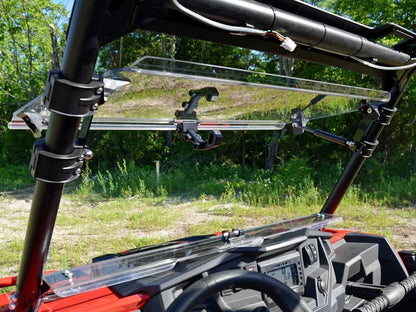 Scratch Resistant Flip Windshield (2014-2023) for RZR 1000 by Polaris
