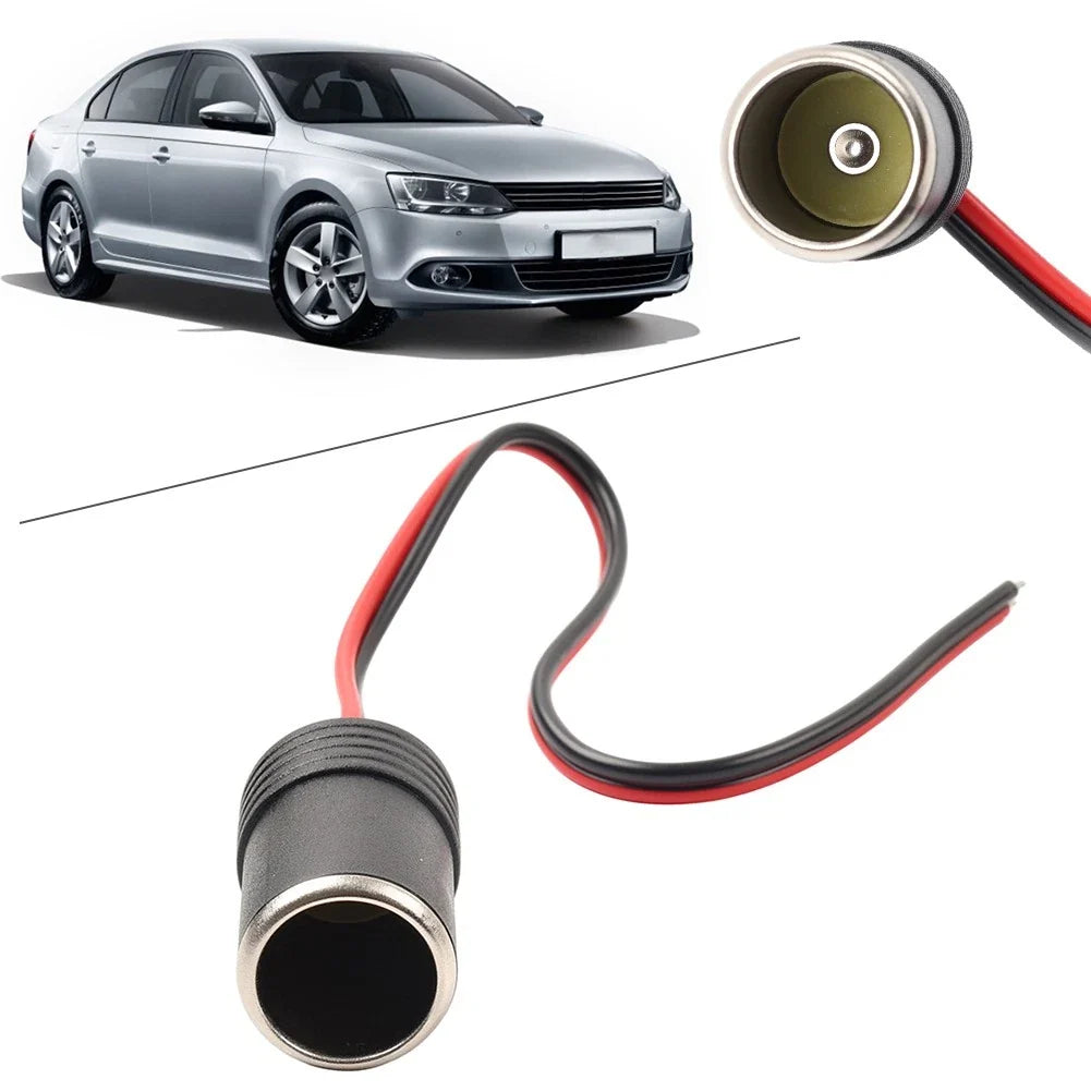Car Cigarette Lighter Socket Connector (12V 24V) for Vehicles