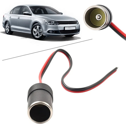 Car Cigarette Lighter Socket Connector (12V 24V) for Vehicles