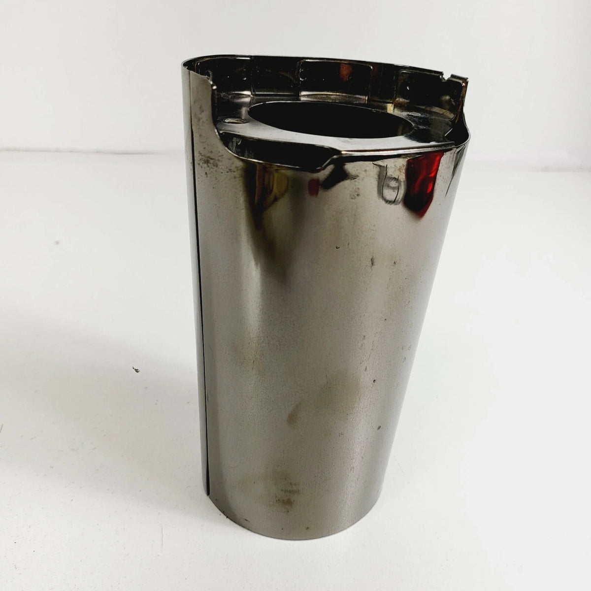 Left Smoked Chrome Upper Fork Slider Cover for Touring 2014-2023