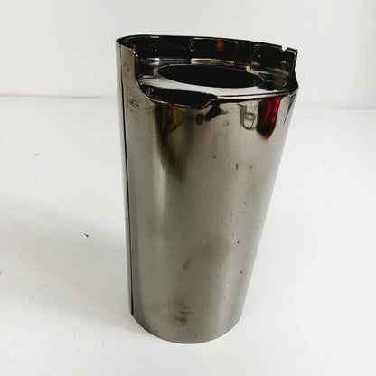 Left Smoked Chrome Upper Fork Slider Cover for Touring 2014-2023