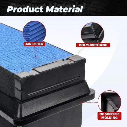 Air Filter for Kenworth T680, Peterbilt 567, 579 (P621725, P637453)