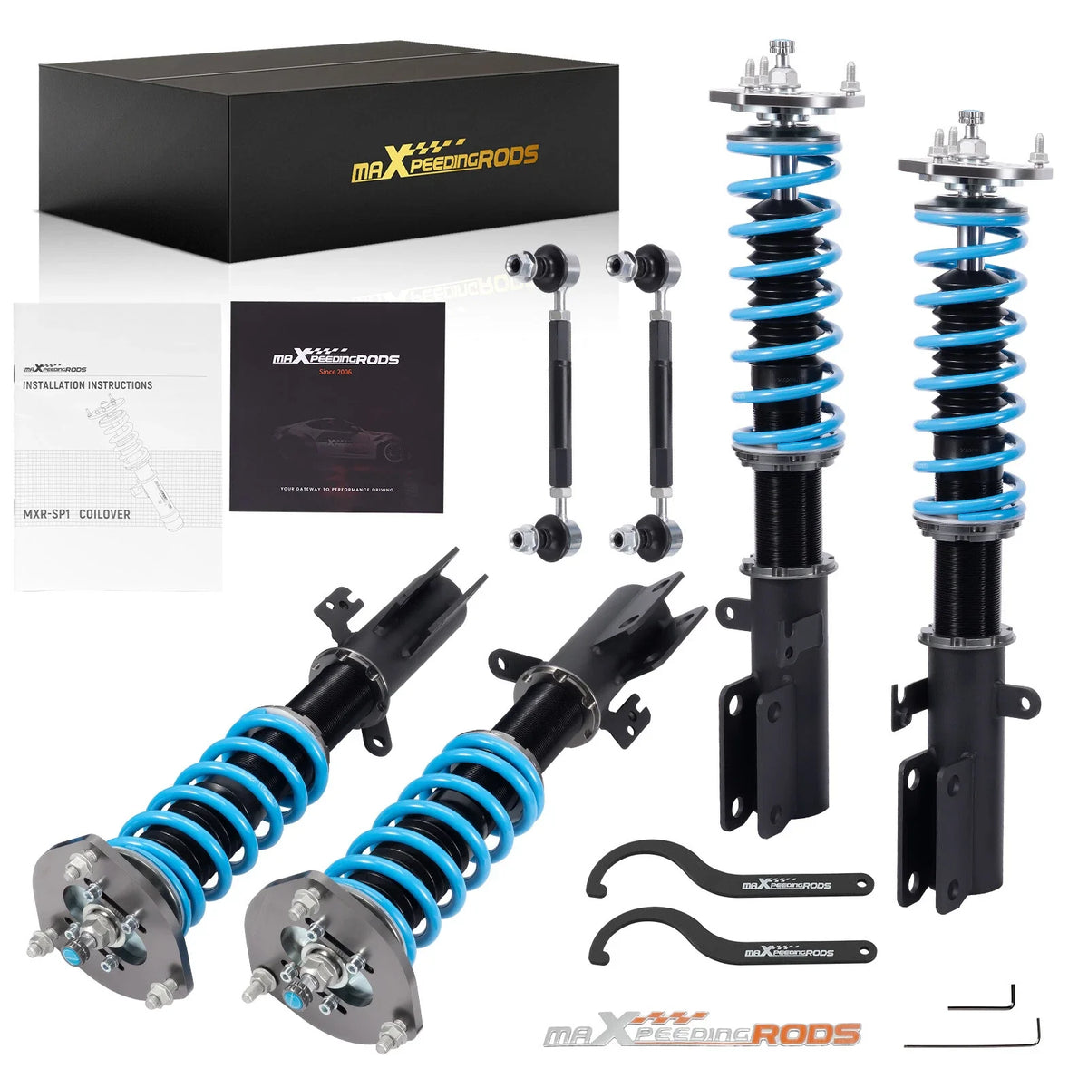 24-Step Adjustable Coilover Suspension for Toyota Camry (2007–2011) Lexus ES350 (2007–2012)