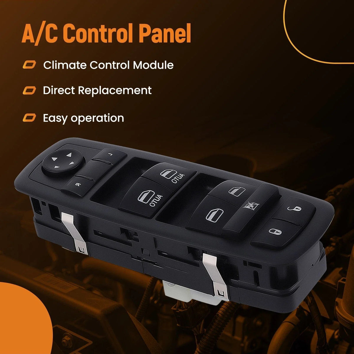 2016-2021 Dodge Durango Front Left Door Window Master Switch