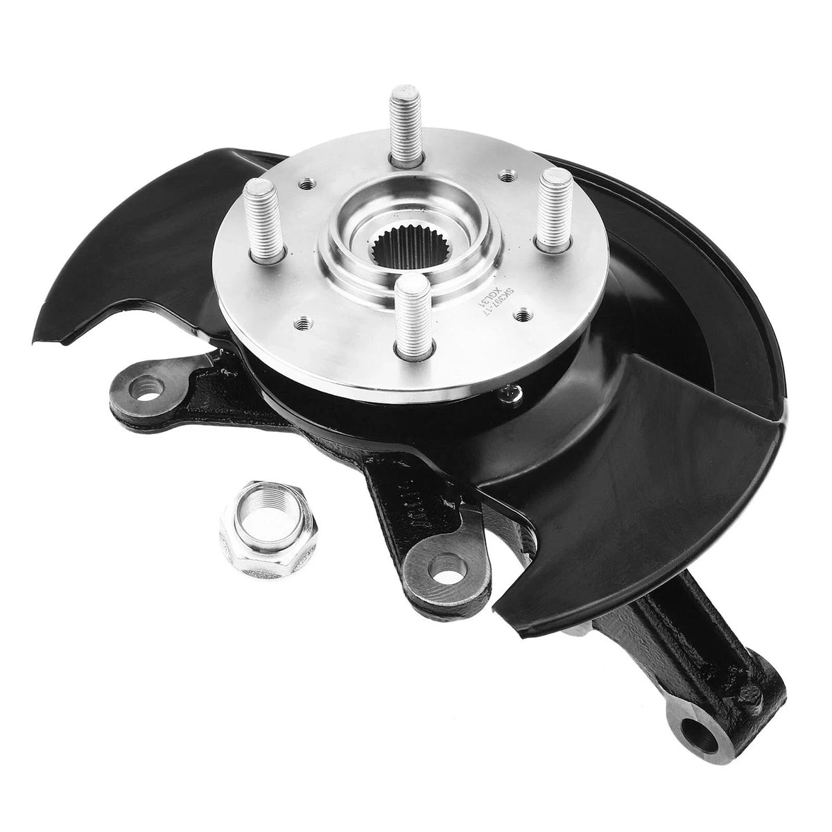 Front Hub Bearing and Steering Knuckle Set for Honda Civic (03-05)