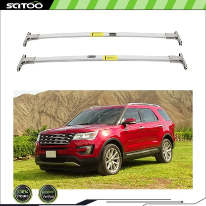 Cross Bar Roof Rack Aluminum for 2016-2019 Ford Explorer