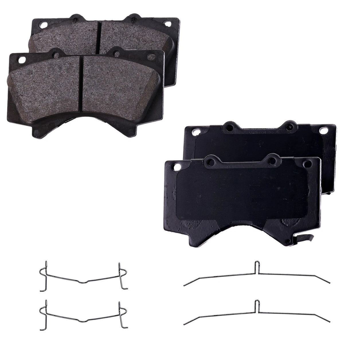 Front Ceramic Brake Pad Set for Toyota Tundra Sequoia (2007–2021)