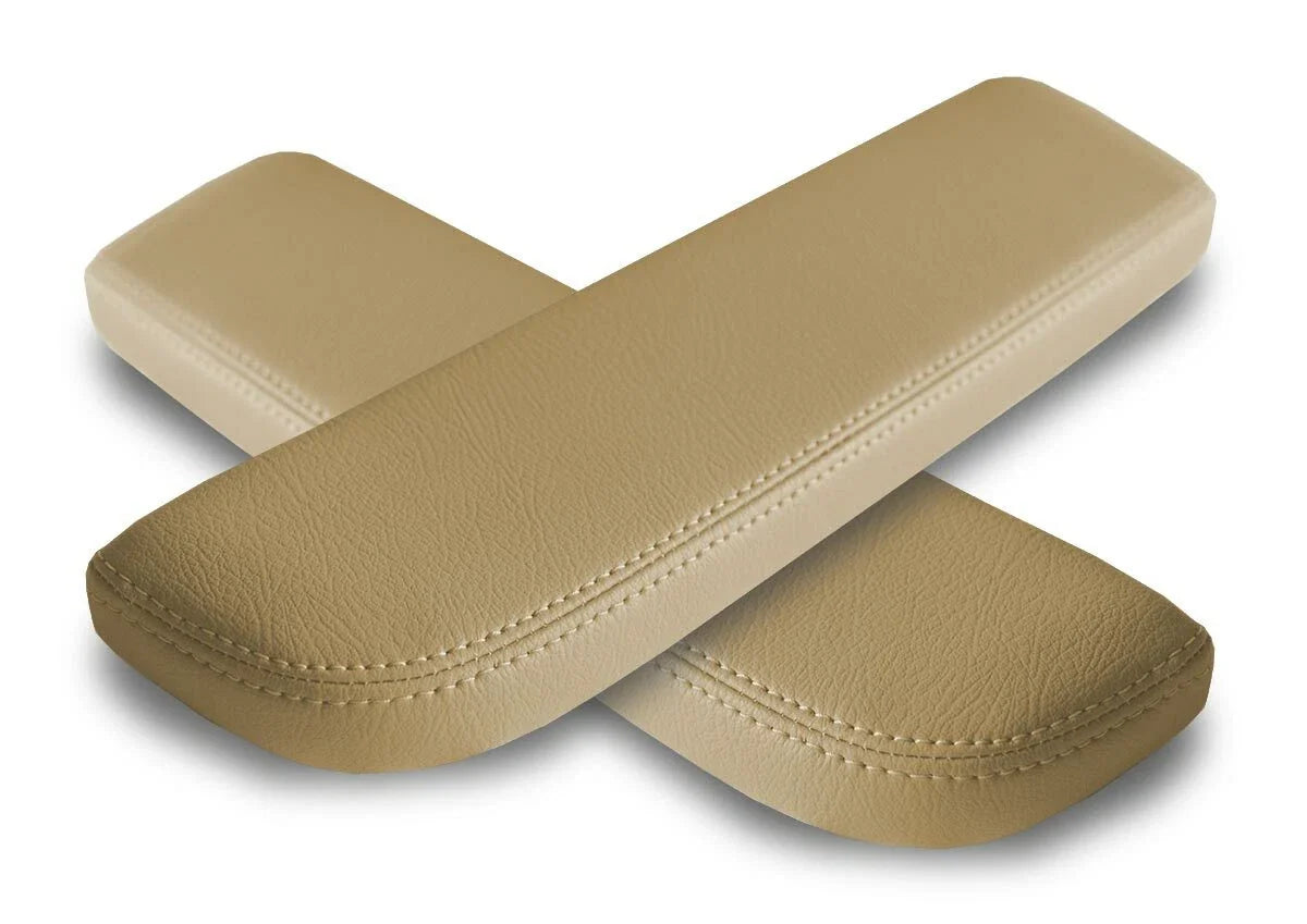 Leather Armrest Door Panel Cover for Lincoln Town Car (1998–2002) Beige