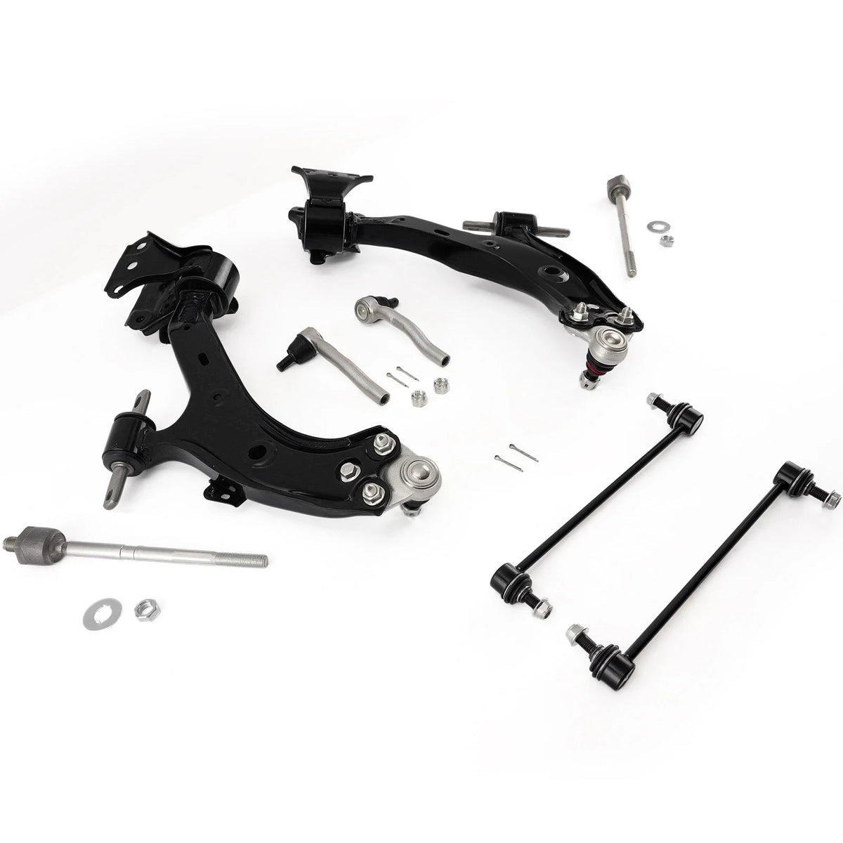 8pc Front Lower Control Arms & Tie Rods for Honda CR-V (2015–2016)