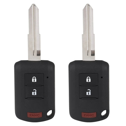 Keyless Entry Remote Fob Pair 2X for Mitsubishi Outlander 2016-2019