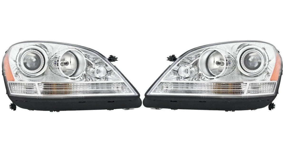 Bi-Xenon Headlights Front Set for Benz W164 ML500 ML350 2006-2011