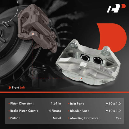 Front Left Brake Caliper for FX50 Q50 Q60 Infiniti (2014-2025)
