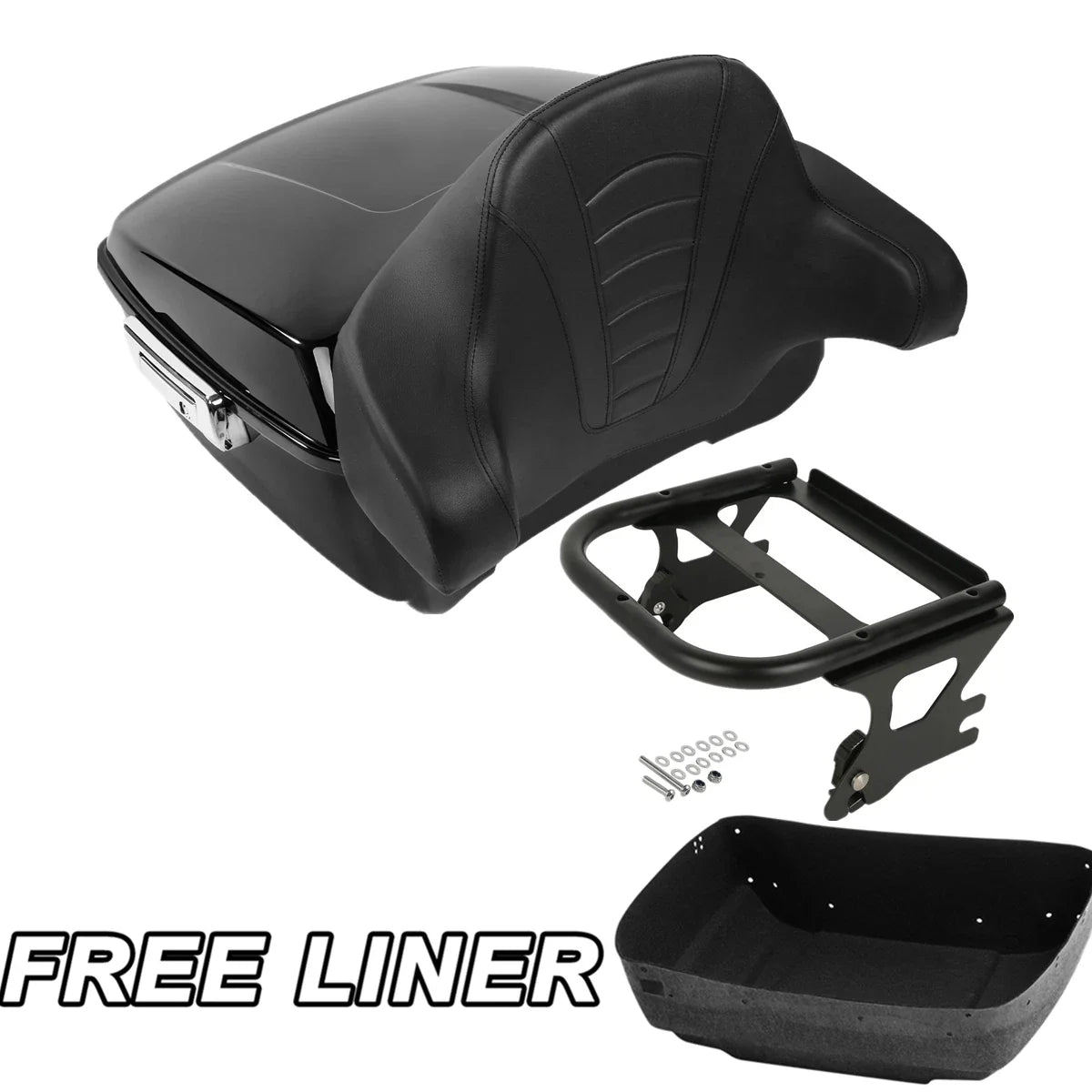 Rack Pad Set 2X for Harley Touring Road Glide (1997-2008)