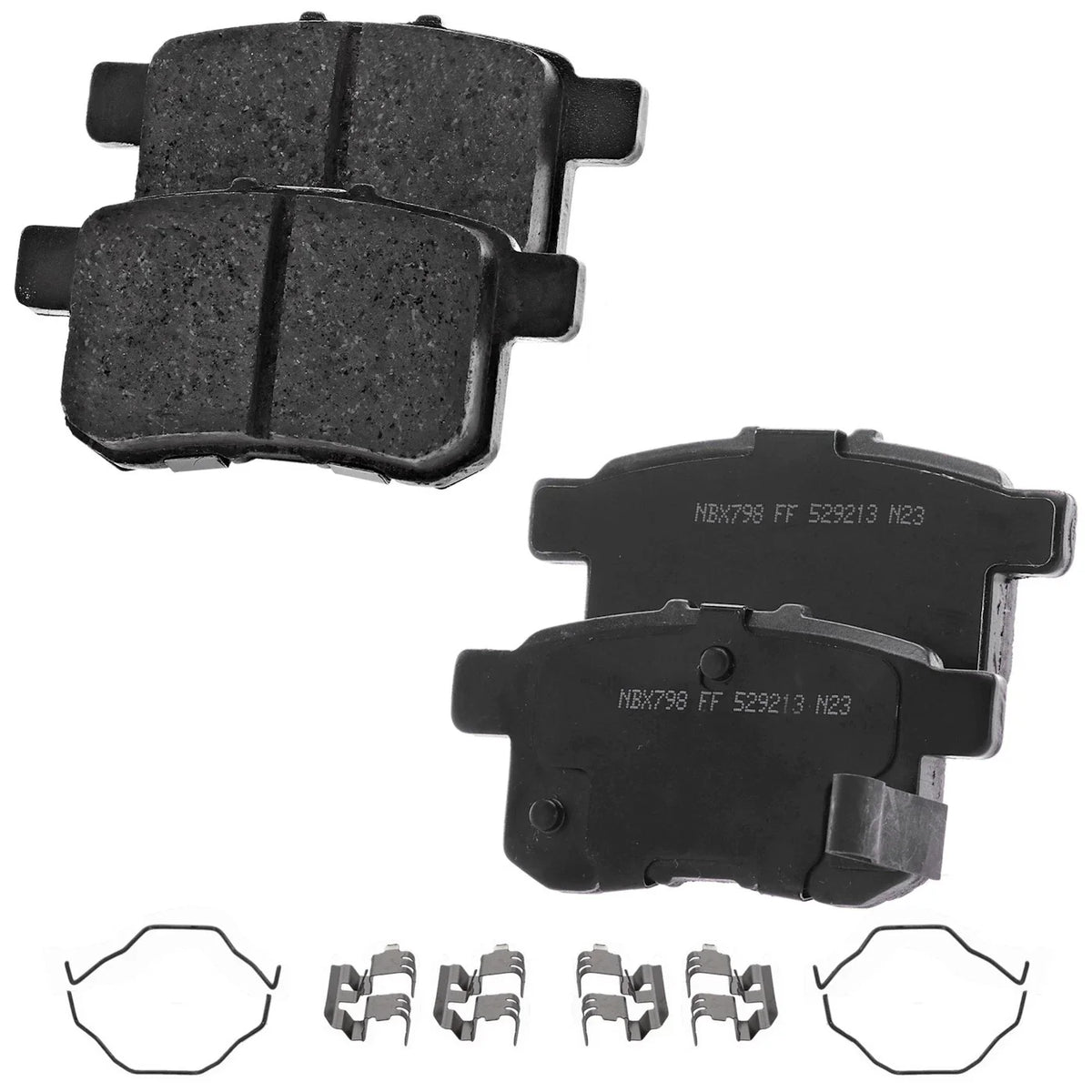 Rear Brake Disc and Pad Kit for Honda Accord (2008–2017) Ceramic
