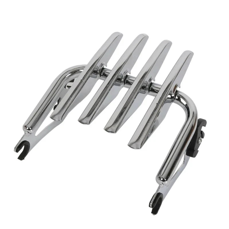 Chrome Stealth Luggage Rack for Harley Touring CVO Street Glide Road King (2009–2026)