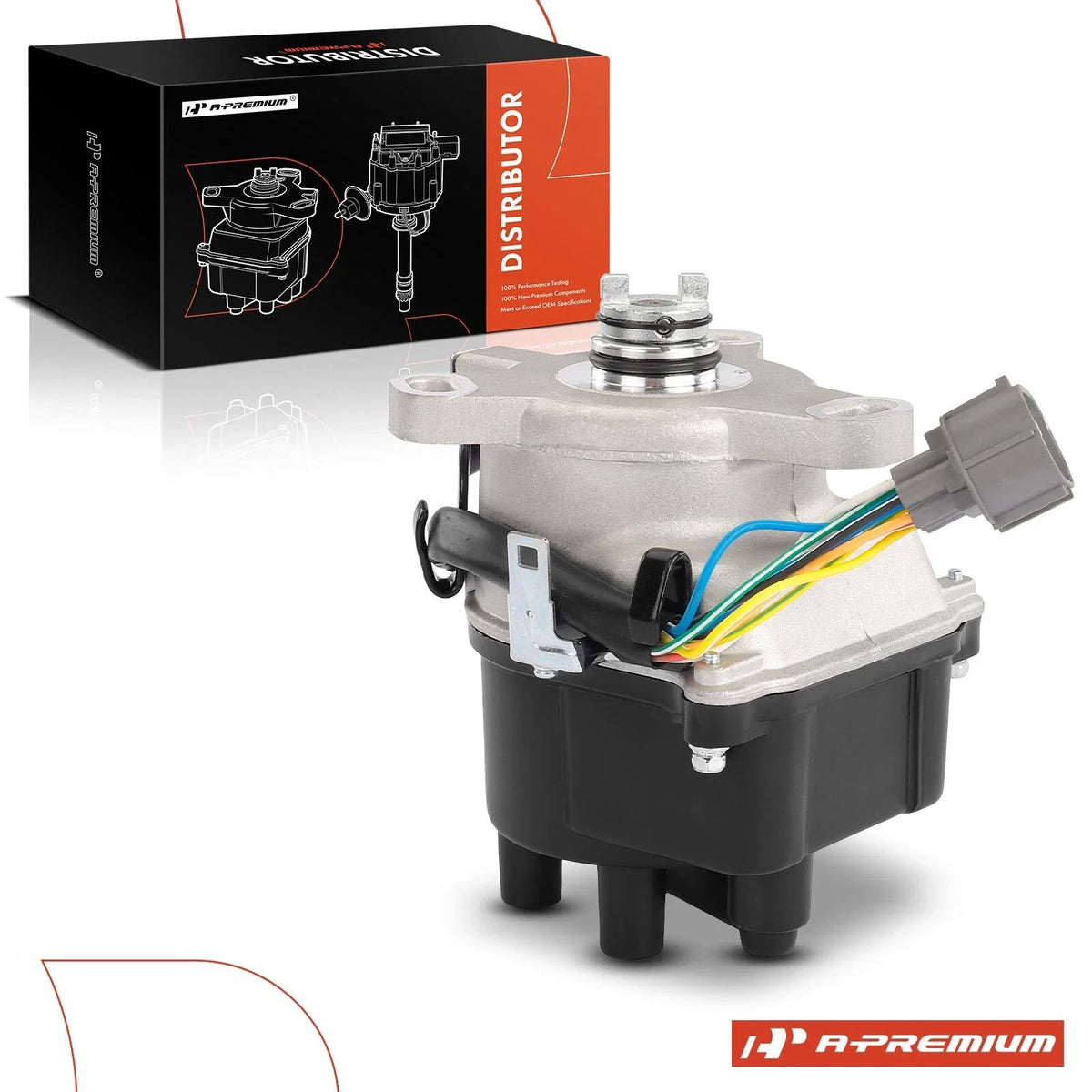 Ignition Distributor with Cap and Rotor for Honda CR-V (1997–1998)