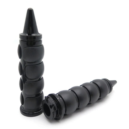 Black Handlebar Grips 1" 25mm for Harley Davidson XL 2000-2023 - Pair