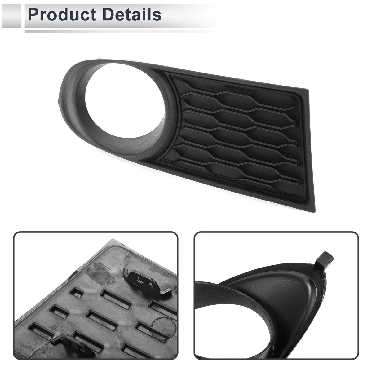 Right Front Fog Light Grill Compatible with Dodge Journey 2011-2020