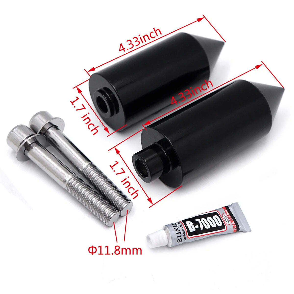 Frame Slider Crash Protectors for Yamaha YZF R6 (1999-2002)