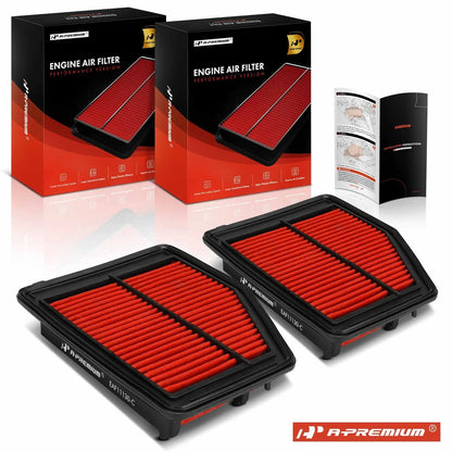 2X Performance Engine Air Filter for Honda Civic (2012–2015)