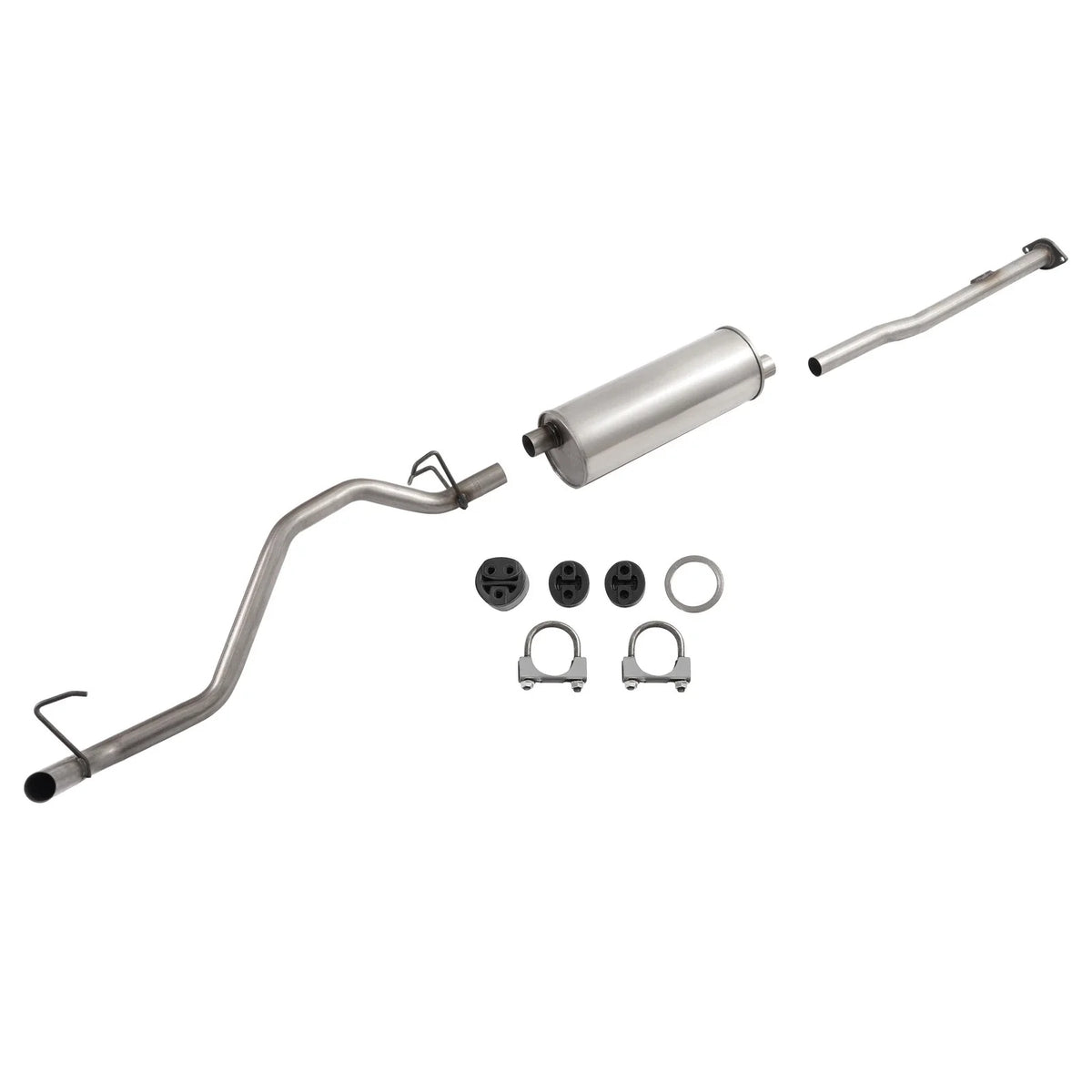 Tail Pipe Muffler Exhaust System for Toyota Tacoma Regular Cab 1995-1999