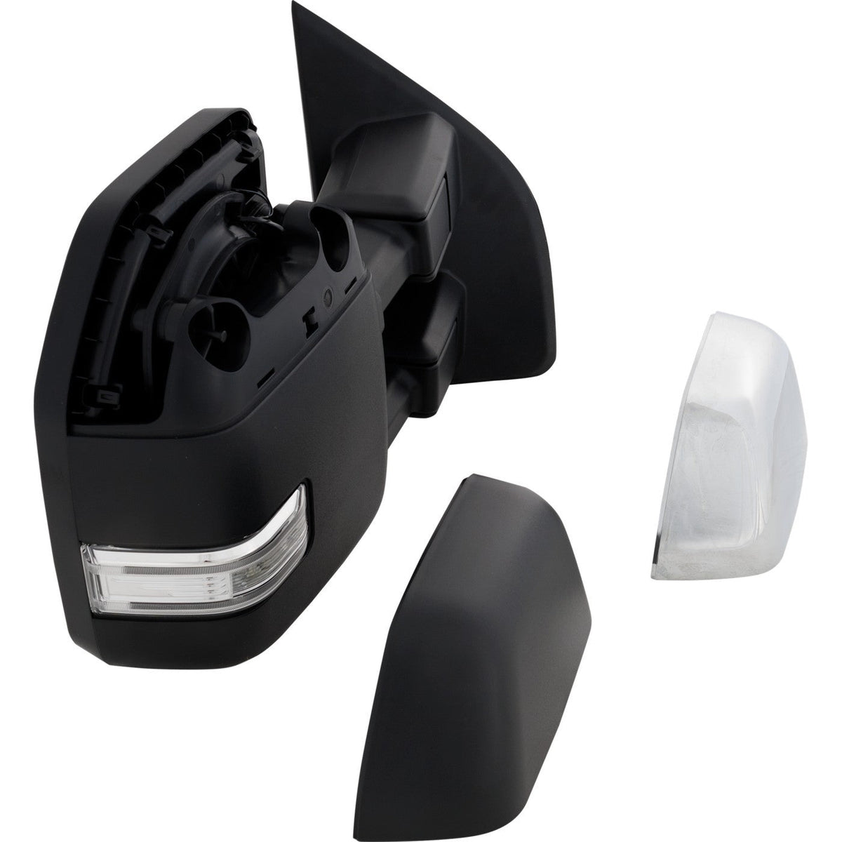 Heated Mirror with Chrome Cap for 2017-2022 Ford F-250 Super Duty