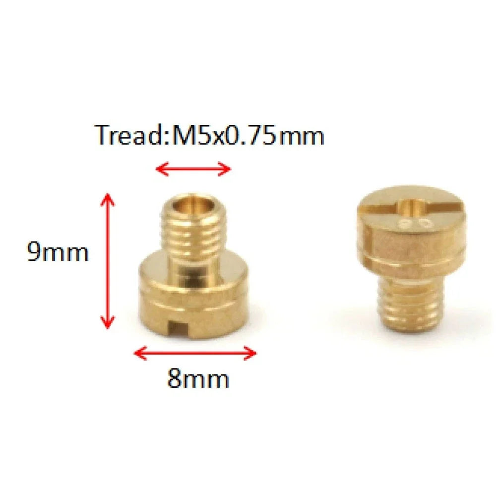 Mikuni 15Pcs Carb Main Jets 88-150 for VM22 VM24 VM26 VM30 N100/604