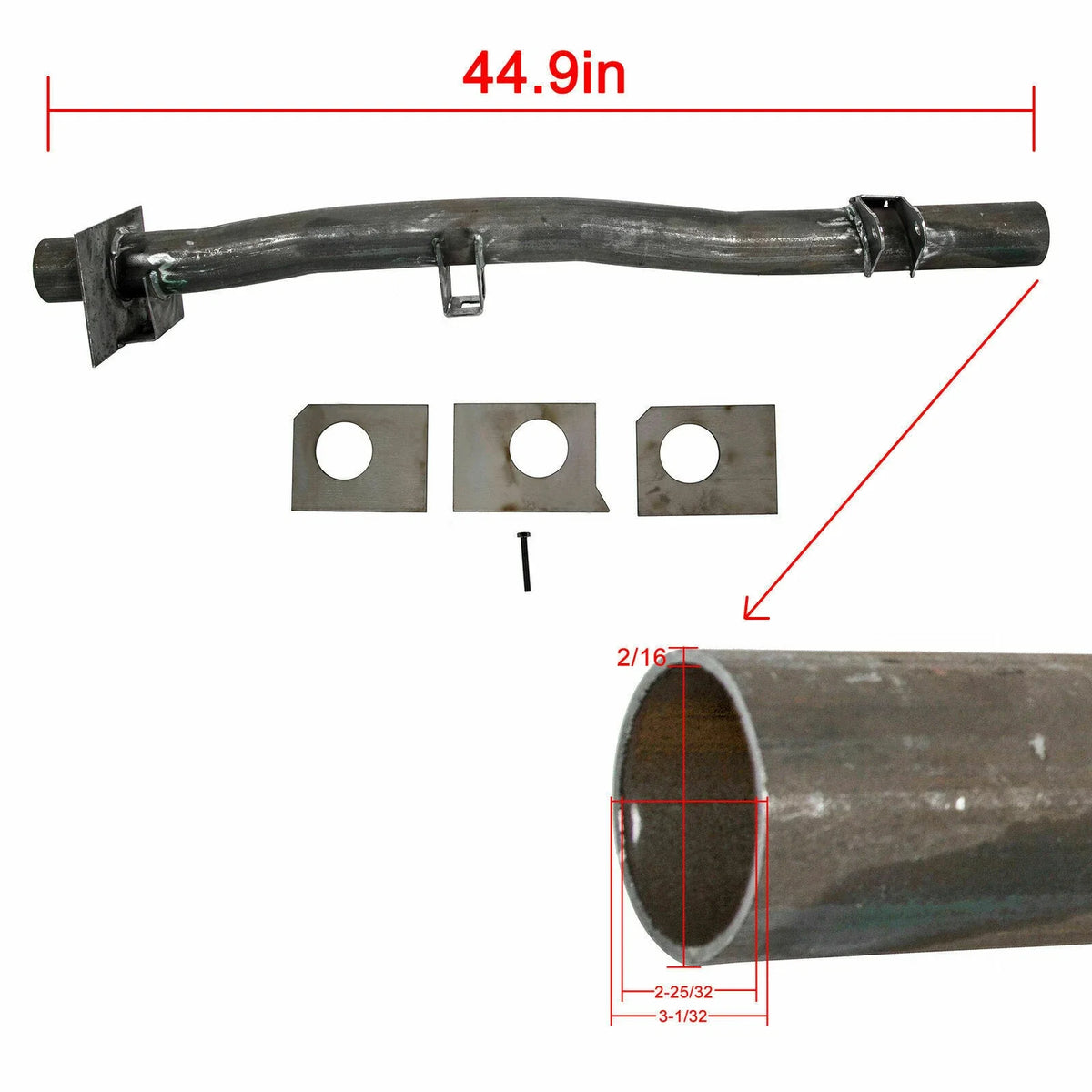 Rear Shock Mount & Tank Support Crossmember for GMC Chevy 1999-2006