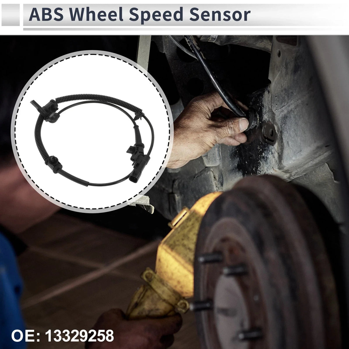 ABS Wheel Speed Sensor for Chevrolet Cruze (2011–2016) 1 Pc Front Left/Right