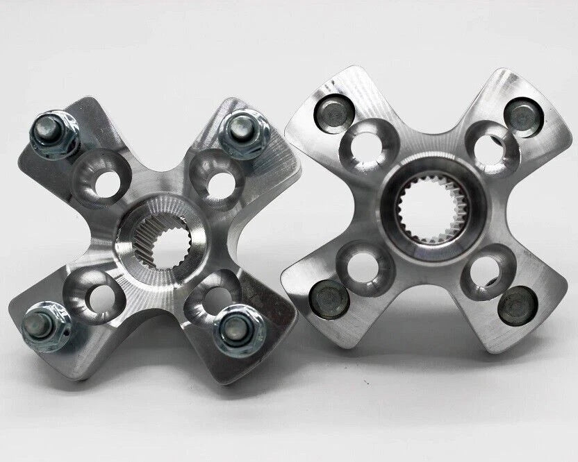 Set of 2 Billet Rear Wheel Hubs for Kawasaki KFX450R (2008–2013)