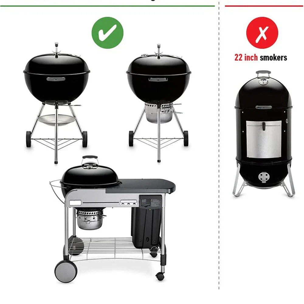 Weber Grills 22.5-Inch One-Touch Cleaning System
