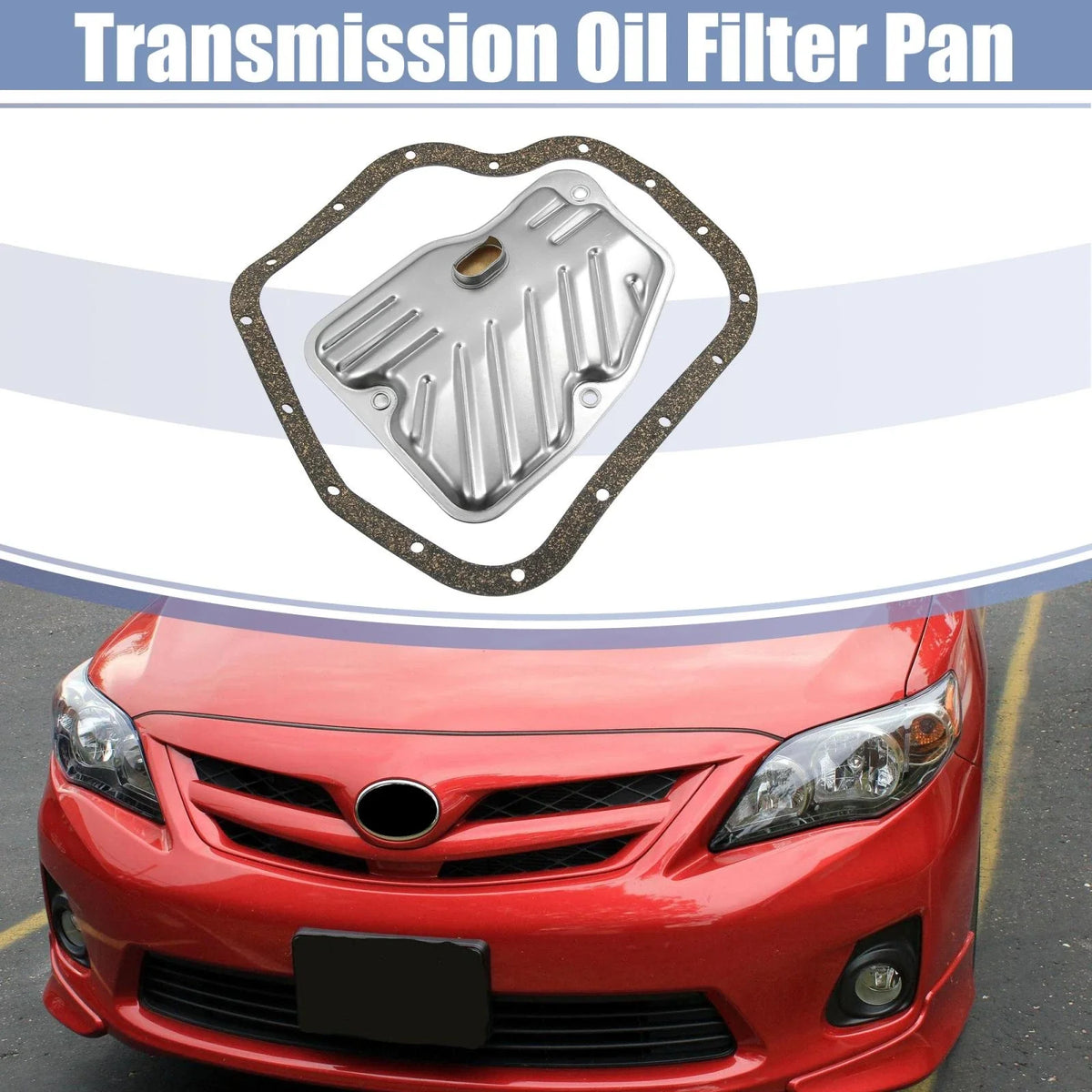 Set of 1 K313 CVT Transmission Oil Pan Gasket for Toyota Corolla  35330-12050