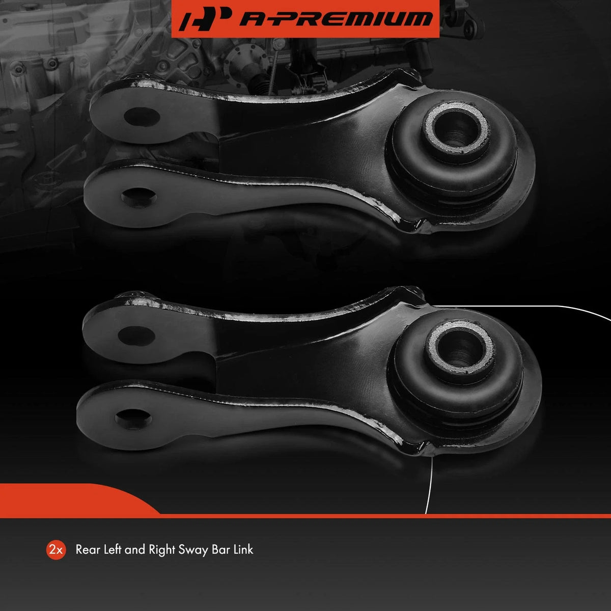 2 Rear Sway Bar Links for Acura Integra 90-01 & Honda Civic 89-95