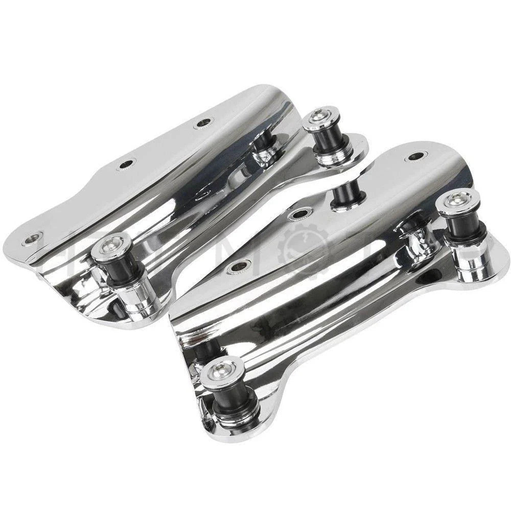 Chrome 4 Point Docking Hardware Kit for Touring Harley Davidson 2009-2013