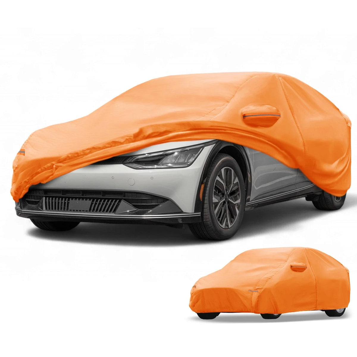 Waterproof Car Cover for Kia EV6 (2021–2023) 210D-PU with Zipper