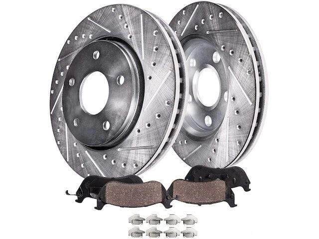 Front Brake Pad and Rotor Kit for Mazda 3 (2019–2023) MV583FX