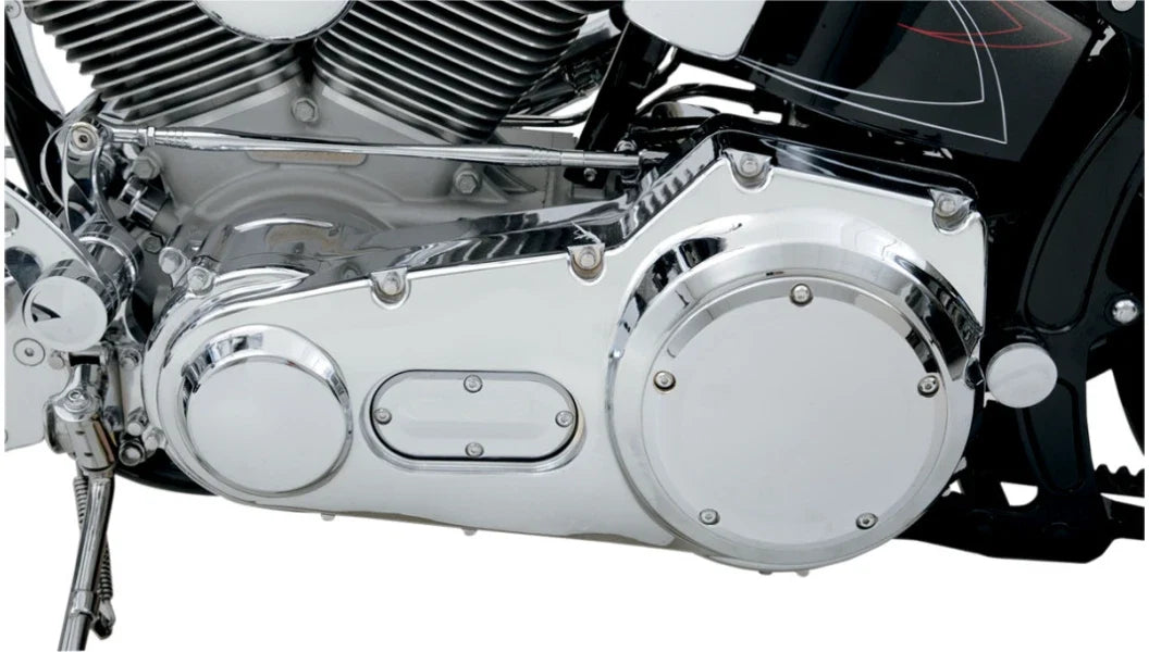 Chrome Primary Cover for Dyna (1999–2005) & Softail (1999–2006)