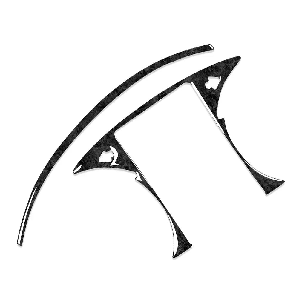Black Speedometer Cover Trim for 2015-2021 Benz C GLC Class