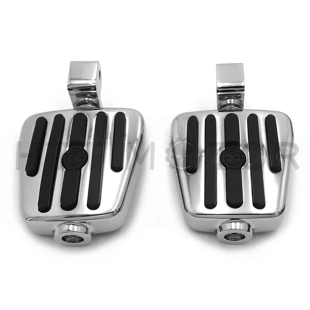 Chrome Rubber Footpegs for Goldwing GL1500 (1996-2000)