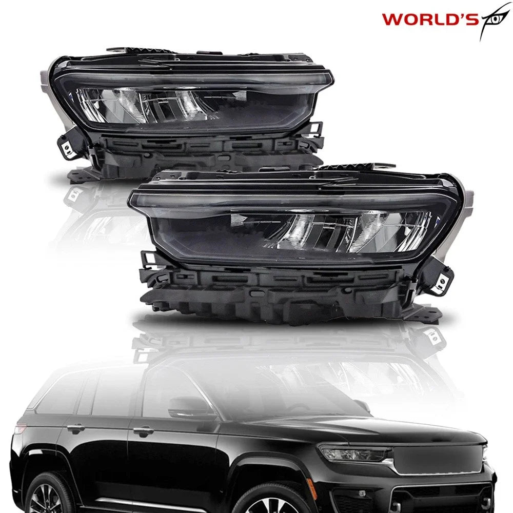 LED Headlights Pair for Jeep Grand Cherokee (2021–2022)
