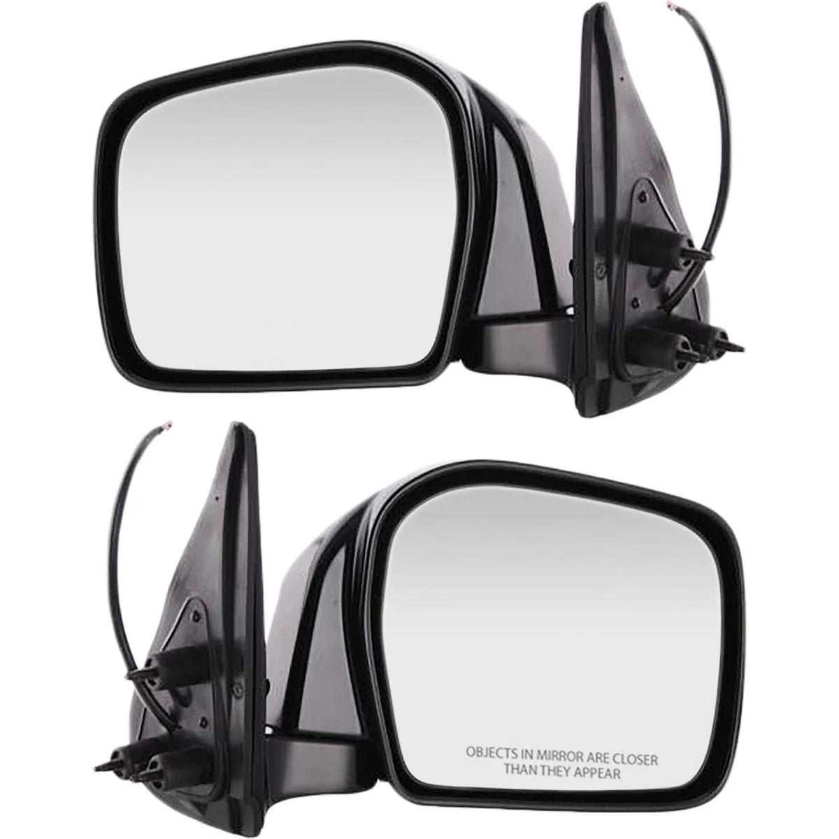 Power Mirror Set for Toyota Tacoma (2001–2004) Manual Folding Primed