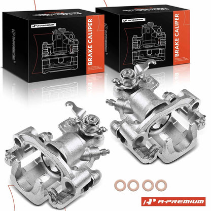 Pair Rear Disc Brake Calipers for Nissan 240SX (1995–1998)