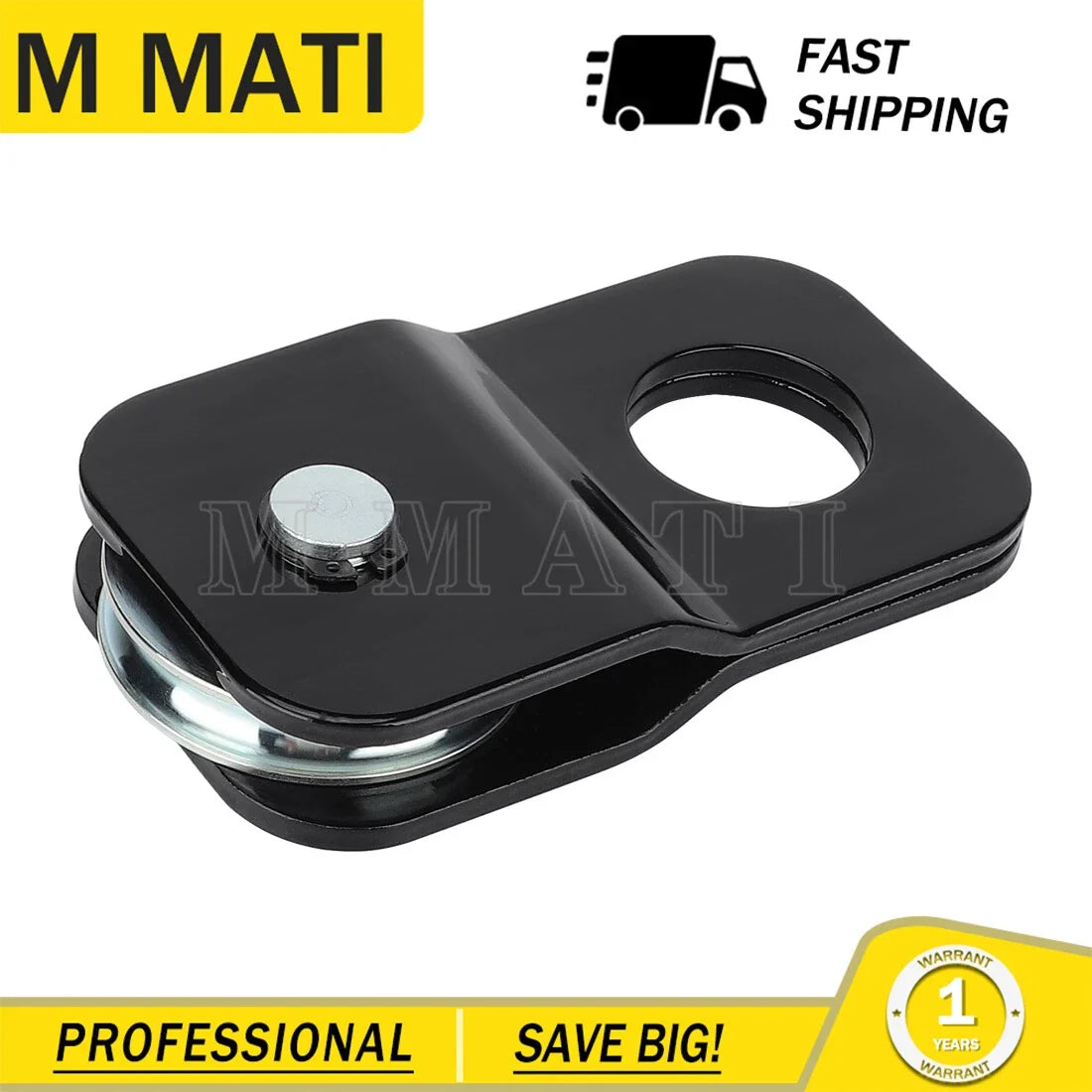 Snatch Block 8,800 lbs for ATV UTV Winch Recovery (Universal)