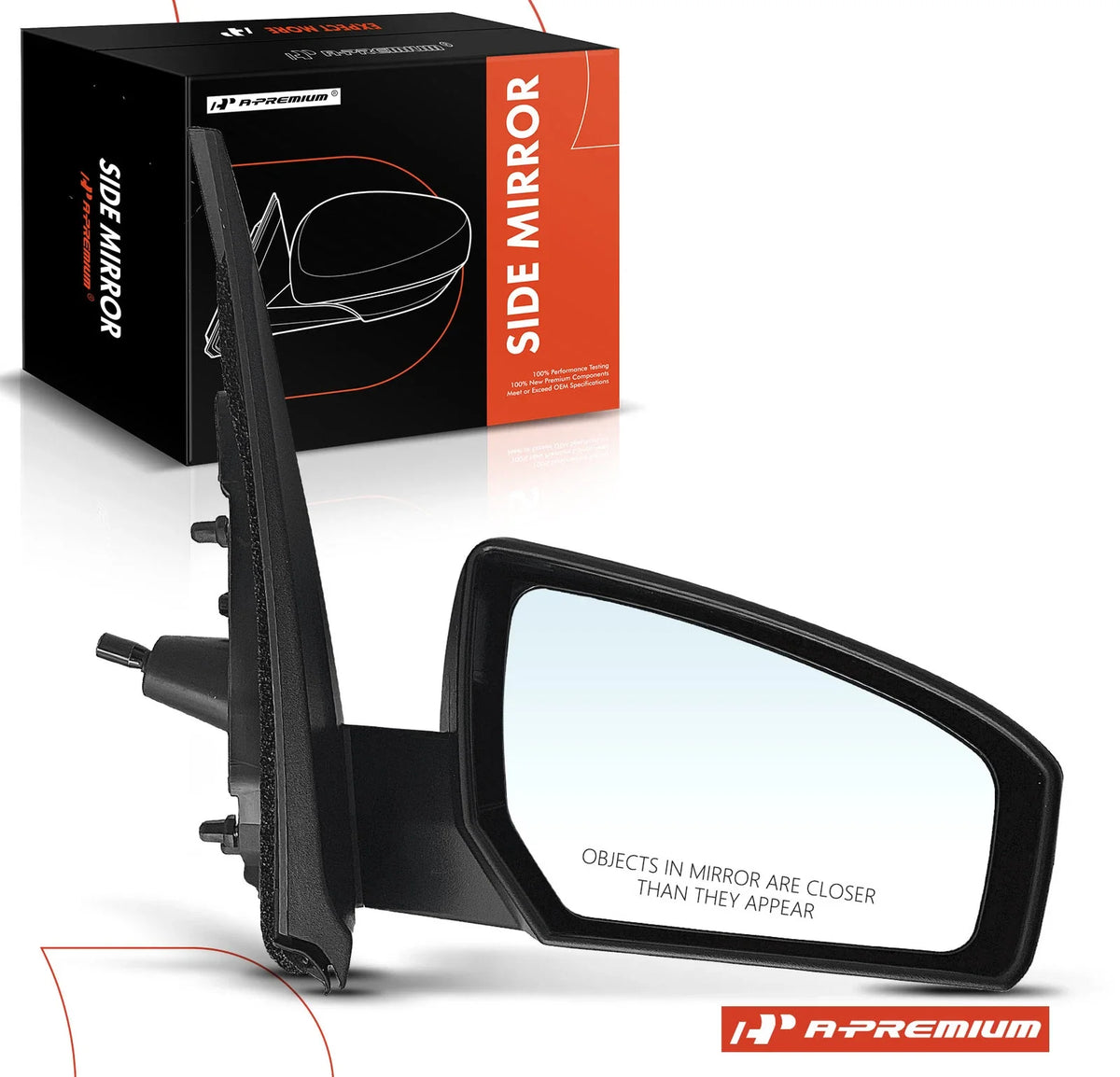 Manual Passenger Mirror for Nissan Sentra (2007–2012)