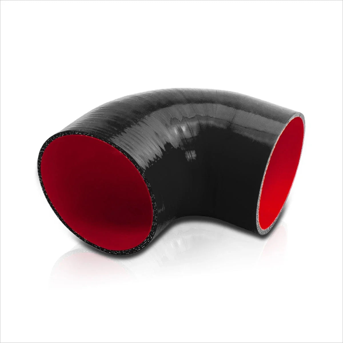 90 Elbow Coupler 3.5" Silicone Pipe Hose for Air Intake/Compressor/Intercooler