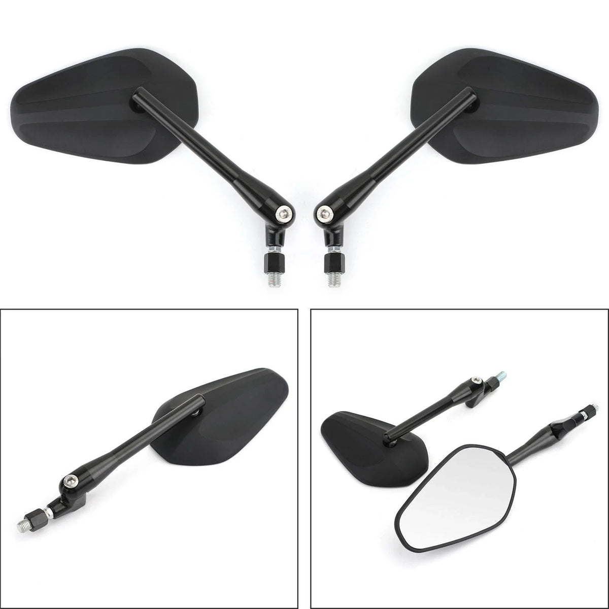Rear View Mirrors 10MM for Honda CG 125 and Grom MSX 125 (Universal)